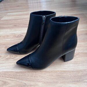 Marc Fisher Black Ankle Boots - Jelanie Bootie Size 7.5